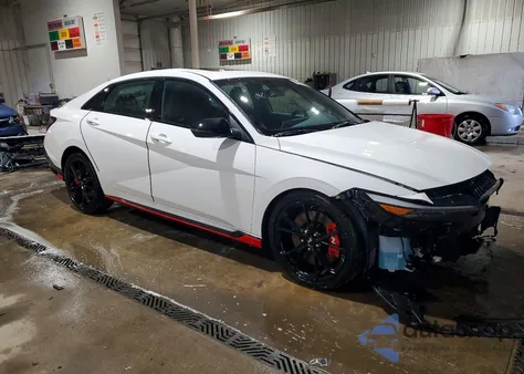 2026 Hyundai Elantra N z USA, uszkodzony, nr VIN KMHLW4DK1TU036710